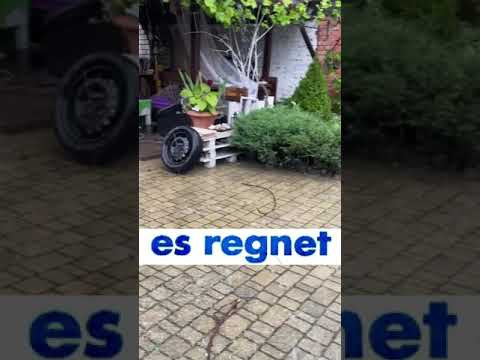 Идёт дождь- es regnet, идёт года- es hagelt- Start Deutsch - старт Дойч Идёт дождь- es regnet, идёт года- es hagelt- Start Deutsch - старт Дойч