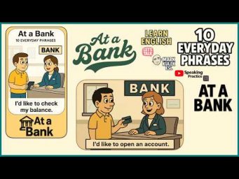 10 Everyday Phrases &rarr; At a Bank with Mark Kulek ESL