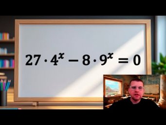 Подготовка к ЕГЭ по математике - Показательное уравнение №16
