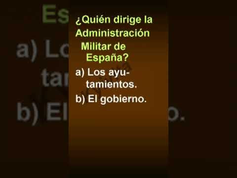 &iquest;Qui&eacute;n dirige la Administraci&oacute;n Militar de Espa&ntilde;a?