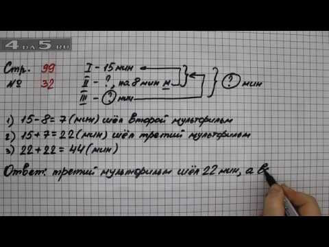 Страница 99 Задание 32 &ndash; Математика 2 класс Моро &ndash; Учебник Часть 2