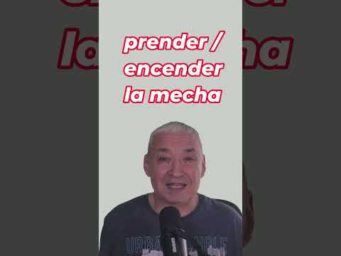 Испанский язык. Устойчивые выражения : "Encender/prender la mecha"#shorts