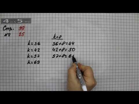 Страница 99 Задание 25 – Математика 2 класс Моро М.И. – Учебник Часть 2 Страница 99 Задание 25 – Математика 2 класс Моро М.И. – Учебник Часть 2