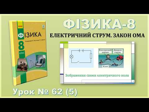 ФІЗИКА-8 | Урок 62 (5) | Зображення схеми електричного кола