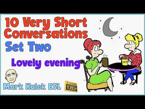 10 Very Short Conversations | English Speaking Practice - Mark Kulek ESL 10 Very Short Conversations | English Speaking Practice - Mark Kulek ESL