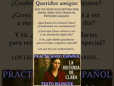 La historia de Clara... ¿Qué opinas? La historia de Clara... ¿Qué opinas?