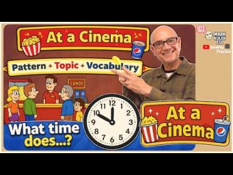 At a Cinema (What time does?) with Mark Kulek ESL