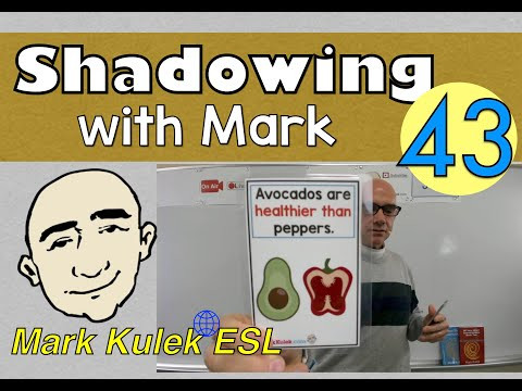 Comparisons - shadowing English speech (spoken English) | Mark Kulek - ESL
