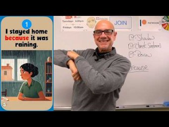 Shadowing Practice with "Because" | Improve Your English Speaking