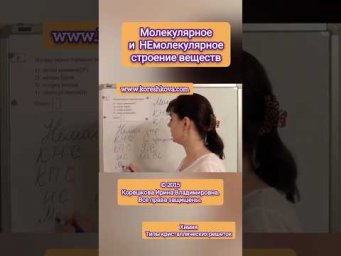 Кристаллические решетки Химия ЕГЭ &bull; Корешкова Ирина Владимировна &bull; Репетитор по химии &bull; ОнлайнХимик