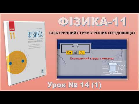 ФІЗИКА-11 | Урок 14 (1) | Струм у металах ФІЗИКА-11 | Урок 14 (1) | Струм у металах