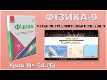 ФІЗИКА-9 | Урок 54 (6) | Радіолокація.