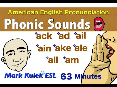 Phonic Sounds - English pronunciation (American English) | Mark Kulek - ESL Phonic Sounds - English pronunciation (American English) | Mark Kulek - ESL