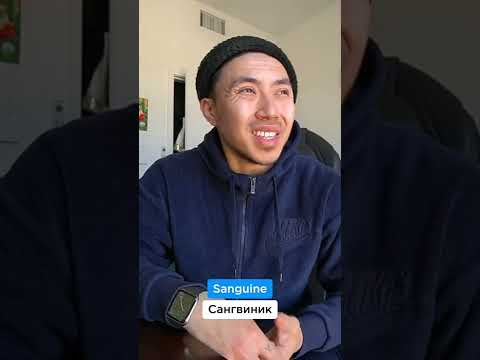 Как произнести "SANGUINE"?
