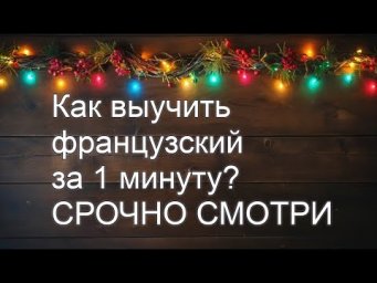 Как выучить французский язык быстро и легко