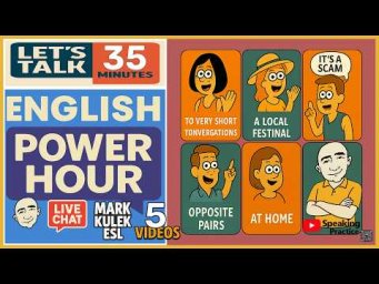 Learn English &rarr; 5 Videos with Mark Kulek ESL