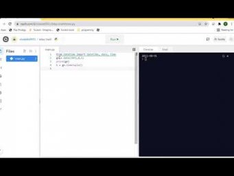 datetime Python Д391