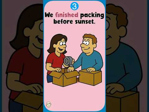 Finished (sentences)  #MarkKulekESL #LearnEnglish