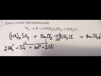 ОГЭ по химии 2020, номер 21 цепочки превращений