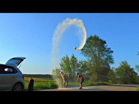 ✅Ракета из огромной 30-ти литровой Колы с Пропаном ✅Ракета из огромной 30-ти литровой Колы с Пропаном