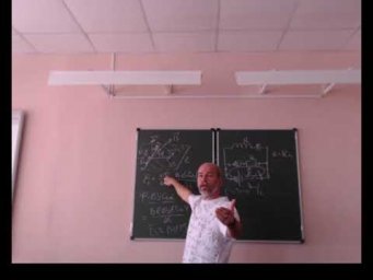 видео лекция, физика 10 класс, самоиндукция 18-19