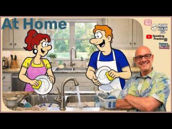 At Home &rarr; Give Me a Hand ... | Learn English with Mark Kulek ESL