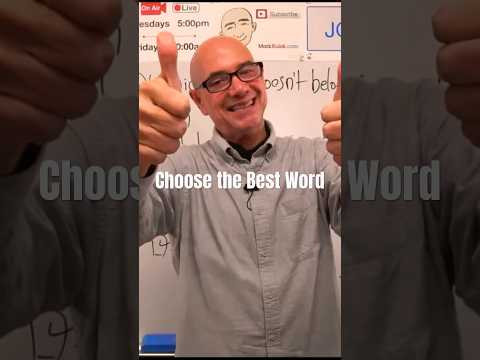 Quiz: Choose the Best Word (at the concert) | #markkulekesl #vocabulary #englishlearning Quiz: Choose the Best Word (at the concert) | #markkulekesl #vocabulary #englishlearning
