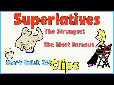 Superlatives - describing people | English Class (clips) - Mark Kulek ESL Superlatives - describing people | English Class (clips) - Mark Kulek ESL