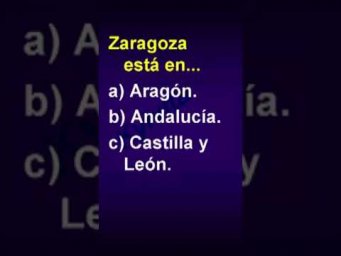 Zaragoza est&aacute; en...