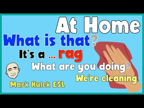At Home - actions & vocabulary | English speaking practice - Mark Kulek ESL At Home - actions & vocabulary | English speaking practice - Mark Kulek ESL
