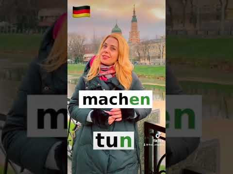 MACHEN oder TUN? Немецкие глаголы в быту. Фрау Анжелика MACHEN oder TUN? Немецкие глаголы в быту. Фрау Анжелика