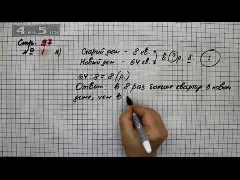 Страница 97 Задание 1 (Вариант 8) &ndash; Математика 4 класс Моро &ndash; Учебник Часть 2