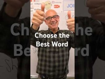 Quiz &rarr; Choose the Best Word (children) | #MarkKulekESL #Vocabulary