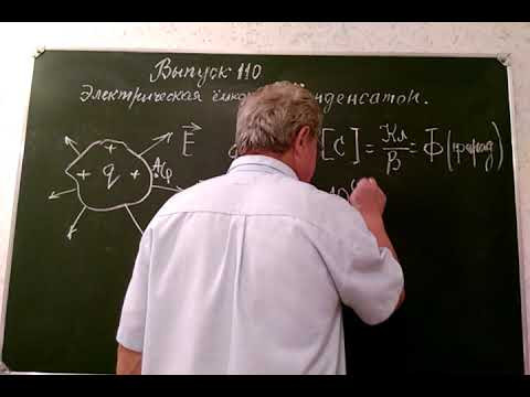 Выпуск 110. Электрическая емкость. Конденсатор.