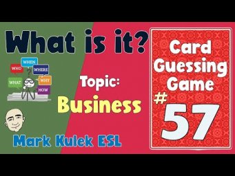 What is it? (business) | Fluency Practice - Mark Kulek ESL