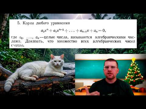 Докажем, что множество всех алгебраических чисел счётно | Разбор задачи из книги У. Рудина