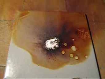 Purple volcano (reaction of magnesium with iodine)