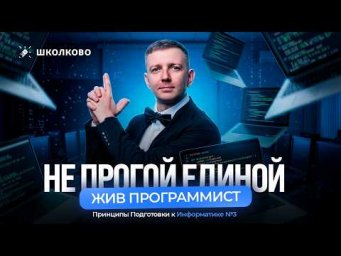 Не прогой единой жив программист. Принципы Подготовки к Информатике #3