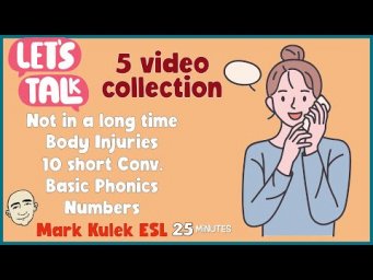 25 Minutes of English Speaking Practice (Talk in English) with Mark Kulek ESL