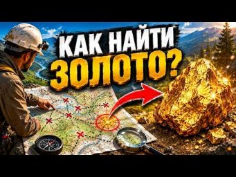КАК НАЙТИ ЗОЛОТО?