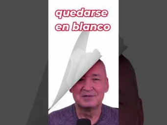 Испанский язык. Устойчивые выражения и цвета. quedarse en blanco#Shorts#испанскийязык