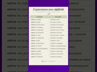 Suivre : expressions utiles #французский #учитьфранцузский #французскийпополочкам #французскийснуля