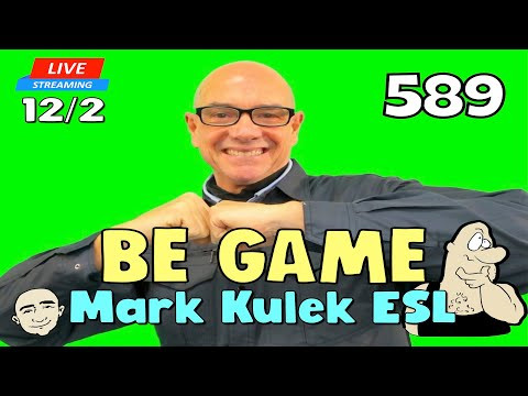Be Game - idiom | English speaking practice | #589 - Live Stream Class | Mark Kulek ESL