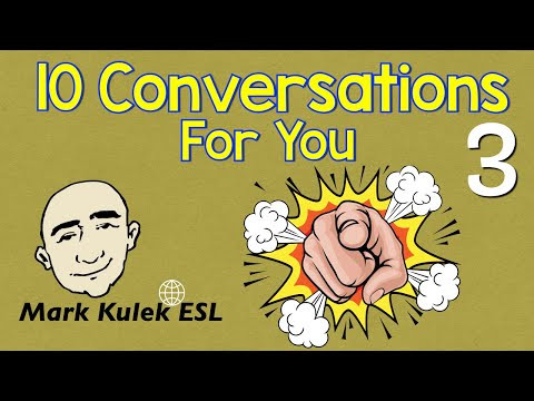 10 Short Conversations - talking with friends | Mark Kulek - ESL 10 Short Conversations - talking with friends | Mark Kulek - ESL