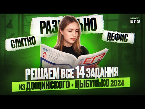 14 ЗАДАНИЕ В ЕГЭ ПО РУССКОМУ 2024 / БАЗА И ПРАКТИКА ЗА ОДИН ВЕБ
