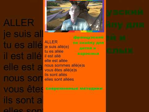 французский язык за 60 секунд. Урок 12. Глагол ALLER в прошедшем времени le pass&eacute; compos&eacute;.