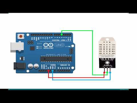 Подключение DHT22 к Arduino
