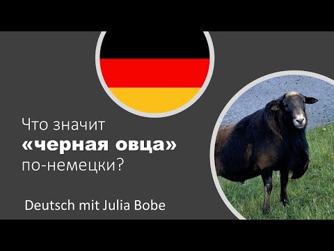 Что значит " черная овца" по-немецки?
