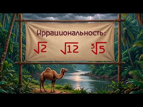 Доказываем иррациональность √2, √12, ∛5 (Супер способ!) Доказываем иррациональность √2, √12, ∛5 (Супер способ!)