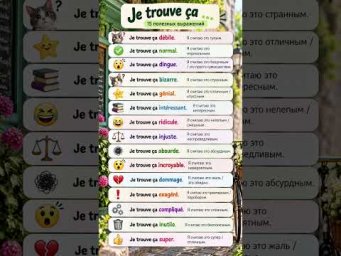 Mon opinion #французскийснуля #французскийонлайн #французскийпополочкам #учитьфранцузский #урокифр